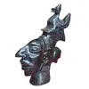 Foto de um(a) Escultura Decorativa em Ônix, da categoria de Escultura. Magnífica escultura entalhada em ônix negro (pedra vulcânica polida), apresentando uma composição rica em simbolismo e... Vendido no marketplace Trésors.