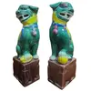 Foto de um(a) Par de Cães de Fó em Cerâmica Policromada Estilo Sancai - Leões Guardiões Chineses, da categoria de Outros colecionáveis. Magnífico par de Cães de Fo (também conhecidos como Leões de Fu ou Leões Guardiões), símbolos milenares de proteção, sorte e... Vendido no marketplace Trésors.