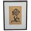 Foto de um(a) Poty Lazzarotto - 1977, da categoria de Pinturas. Xilogravura de Poty Lazzarotto, 1977. Vendido no marketplace Trésors.