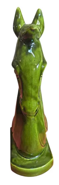 Foto de um(a) Escultura Contemporânea de Cavalo em Porcelana, da categoria de Escultura. Uma interpretação moderna que explora o contraste entre a força do animal e a fragilidade da cerâmica fina. Esta escultura... Mostrado de uma perspectiva diferente. Vendido no marketplace Trésors.