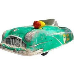 Foto de um(a) Carrinho Americano Marx Squad Car, da categoria de Carros e caminhões de brinquedo. Autêntico carrinho americano da renomada fabricante Marx, produzido entre as décadas de 1940 e 1950. Peça original de época,... Vendido no marketplace Trésors.