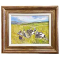 Foto de um(a) Ronaldo Hammes, da categoria de Pinturas. Óleo sobre tela do grande artista paranaense Ronaldo Hammes.Mede 49x58cm. Vendido no marketplace Trésors.