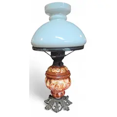 Foto de um(a) Abajur em Cerâmica Esmaltada, da categoria de Abajures. Uma peça versátil e elegante que combina com diversos estilos de decoração. Com acabamento esmaltado de alta qualidade, este... Vendido no marketplace Trésors.