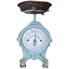 Foto de um(a) Balança Alemã Centenária - Fabrik Marke, da categoria de Colecionáveis. Uma joia da engenharia mecânica alemã do final do século XIX / início do XX. Esta balança centenária ostenta o prestigiado... Vendido no marketplace Trésors.