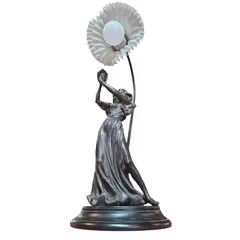 Foto de um(a) Escultura Luminária Antiga Cigana em Petit Bronze, da categoria de Escultura. Esta magnífica escultura luminária em petit bronze retrata uma figura cigana com impressionante riqueza de detalhes. A peça... Vendido no marketplace Trésors.