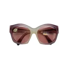 Foto de um(a) Óculos Vintage Novo Montclair Vogue, da categoria de Óculos. Óculos VINTAGE Montclair, modelo Vogue, Selected Frame, armação em acetato nas cores degrade lilás e gelo, semi... Vendido no marketplace Trésors.