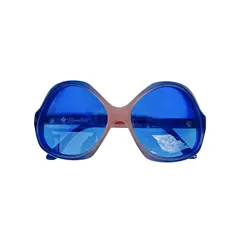 Foto de um(a) Óculos Vintage Novo Montclair Azul/Rosa, da categoria de Óculos. Óculos VINTAGE Montclair, Selected Frame, armação em acetato nas cores degrade azul e rosa, semi transparência, lentes... Vendido no marketplace Trésors.