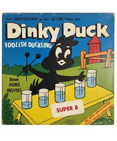 Foto de um(a) Filme Super 8 Dinky Duck, da categoria de Projetores. filmes Super 8 americanos, originais de época, destinados a projeção e coleção. Peças que representam um importante capítulo... Vendido no marketplace Trésors.