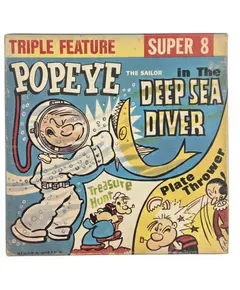 Foto de um(a) Filme Super 8 Popeye Deep Sea Diver, da categoria de Projetores. Filmes Super 8 americanos, originais de época, destinados a projeção e coleção. Peças que representam um importante capítulo... Vendido no marketplace Trésors.