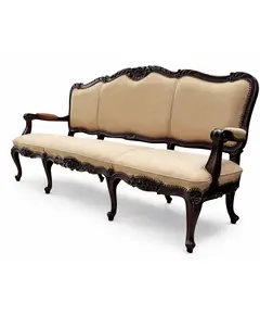 Foto de um(a) ​Sofá Luís XV em Madeira Maciça, da categoria de Sofás. Sofá Luís XV em madeira maciça Sofá Luís XV, confeccionado em madeira maciça entalhada, com linhas curvas elegantes e... Vendido no marketplace Trésors.