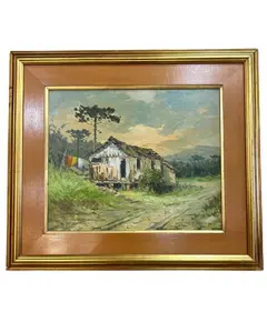 Foto de um(a) Egenolf Theilacker - 1983, da categoria de Pinturas. Óleo sobre tela de 1983 do grande artista Egenolf Theilacker. Vendido no marketplace Trésors.