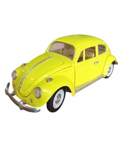Foto de um(a) Miniatura Volkswagen Beetle (Fusca) 1967 - Amarelo Girassol - Escala 1:18, da categoria de Carros e caminhões de brinquedo. Destaque sua coleção com este clássico absoluto: o Volkswagen Beetle 1967. Conhecido por ser o ano de ouro do Fusca, este... Vendido no marketplace Trésors.