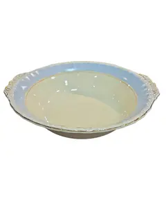 Foto de um(a) Travessa Grindley "Capella" - Pintura Manual com Bordas Caneladas, da categoria de Travessas e tigelas. Linda travessa funda em faiança fina (ironstone), fabricada pela renomada marca Grindley, na Inglaterra. Modelo "Capella",... Vendido no marketplace Trésors.