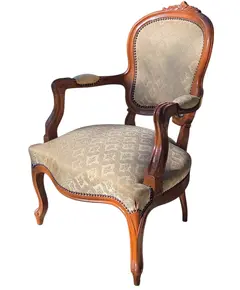 Foto de um(a) Magnífica Poltrona “Decorações Imperial” – Dante Millarch | Clássico, da categoria de Poltronas. Magnífica poltrona “Decorações Imperial”, criação atribuída a Dante Millarch, exemplar de mobiliário clássico de alto... Vendido no marketplace Trésors.