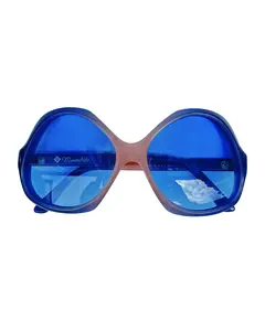 Foto de um(a) Óculos Vintage Novo Montclair Azul/Rosa, da categoria de Óculos. Óculos VINTAGE Montclair, Selected Frame, armação em acetato nas cores degrade azul e rosa, semi transparência, lentes... Vendido no marketplace Trésors.