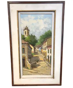 Foto de um(a) Quadro Anna Haupt Dubsky, da categoria de Pinturas. Quadro Anna Haupt DubskyR$1.890,00Em até 6x sem juros! Medidas:78x48. Vendido no marketplace Trésors.
