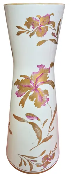 Foto de um(a) Vaso em Porcelana Saller - Decoração Floral e Filete a Ouro, da categoria de Vasos. Este elegante vaso em porcelana é uma peça de destaque para colecionadores e amantes de decoração clássica. Com um design... Vendido no marketplace Trésors.
