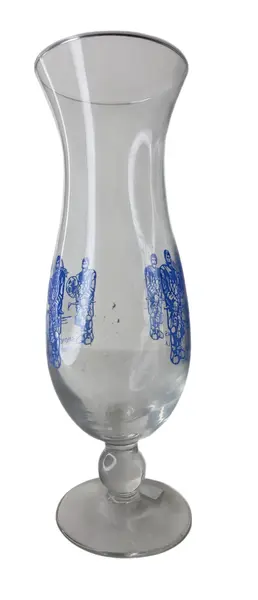 Foto de um(a) Antigo Copo Hurricane Souvenir Louis Pappas Restaurant Flórida, da categoria de Outros colecionáveis. Como é um item de glassware temático americano (misturando a cultura náutica, mergulho de escafandro e turismo da Flórida),... Mostrado de uma perspectiva diferente. Vendido no marketplace Trésors.