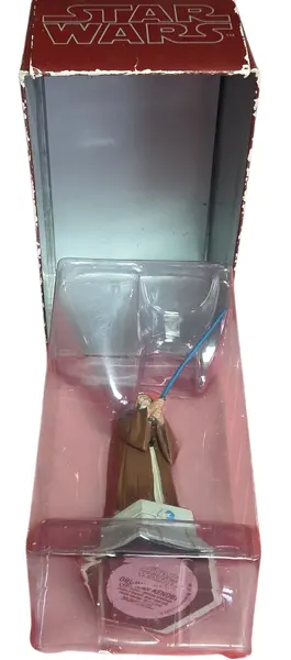 Foto de um(a) Estátua Obi-Wan Kenobi (Old Ben) Star Wars - Peça de Xadrez Colecionável (Cavaleiro Branco) - Pintado à Mão, da categoria de Figuras de ação. Adicione a sabedoria do lendário "Old Ben" à sua coleção com esta figura detalhada de Obi-Wan Kenobi. Esta peça faz parte da... Mostrado de uma perspectiva diferente. Vendido no marketplace Trésors.