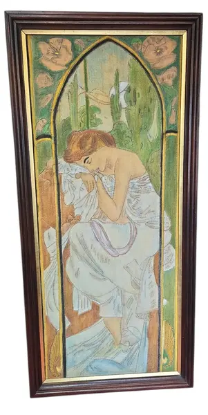 Foto de um(a) Quadro feminino, da categoria de Pinturas. Vendido no marketplace Trésors.