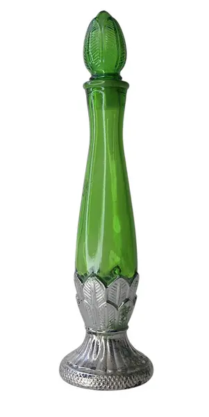 Foto de um(a) Perfume Avon Vidro Verde Vintage, da categoria de Outros colecionáveis. Perfume Avon Vidro Verde Colecionável. Mostrado de uma perspectiva diferente. Vendido no marketplace Trésors.