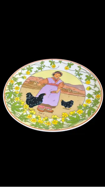 Foto de um(a) Prato Colecionável "Children of the World" da UNICEF, da categoria de Pratos Decorativos. Prato decorativo em porcelana da coleção "Children of the World" da UNICEF, fabricado pela empresa alemã Villeroy & Boch,... Mostrado de uma perspectiva diferente. Vendido no marketplace Trésors.