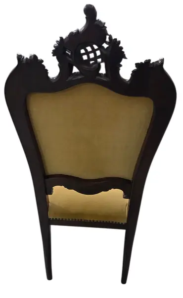 Foto de um(a) Cadeira Entalhada a Mão em Imbuia, da categoria de Outras cadeiras. Mostrado de uma perspectiva diferente. Vendido no marketplace Trésors.