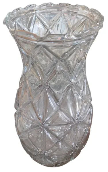 Foto de um(a) Vaso em Vidro, da categoria de Vasos. Mostrado de uma perspectiva diferente. Vendido no marketplace Trésors.