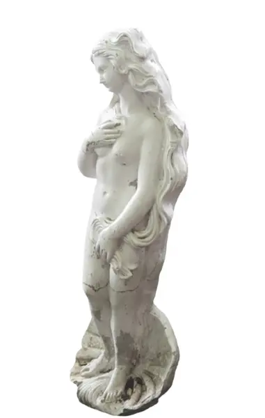 Foto de um(a) Escultura Vênus de Jardim em Concreto (Vênus de Milo - Releitura Clássica), da categoria de Modelos e estatuetas. Esta imponente escultura é uma releitura da icônica Vênus, símbolo universal da beleza, do amor e da feminilidade.... Vendido no marketplace Trésors.