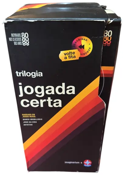 Foto de um(a) Coleção Trilogia Jogada Certa: Estrela + Imaginarium, da categoria de Jogos de tabuleiro. A união definitiva entre o entretenimento clássico da Estrela e o design inovador da Imaginarium. Esta trilogia reimagina os... Vendido no marketplace Trésors.