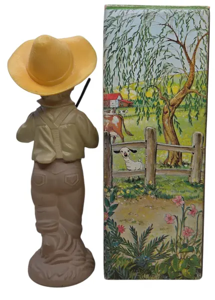 Foto de um(a) Perfume Avon Menino Pescador Vintage, da categoria de Outros colecionáveis. Perfume Avon Menino Pescador Vintage. Mostrado de uma perspectiva diferente. Vendido no marketplace Trésors.