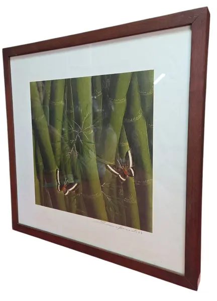 Foto de um(a) Gravura – Susumo Harada (1987), da categoria de Fotografia. Importante gravura do artista plástico nipo-brasileiro Susumo Harada, datada de 1987. A obra é um exemplar fidedigno do... Mostrado de uma perspectiva diferente. Vendido no marketplace Trésors.