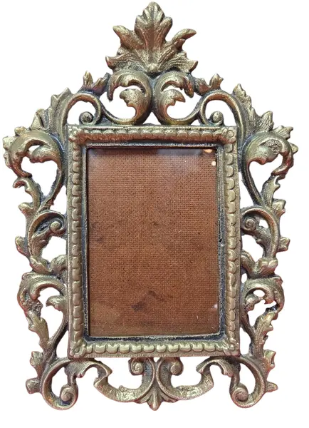 Foto de um(a) Porta Retrato em Bronze Retangular - Vertical, da categoria de Porta retratos. Belíssimo porta-retrato vertical confeccionado em bronze de alta qualidade. Esta peça apresenta um trabalho de fundição... Vendido no marketplace Trésors.