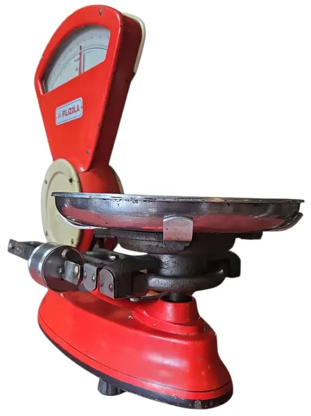 Foto de um(a) Balança Filizola Antiga de Prato - Modelo de Precisão, da categoria de Outros colecionáveis. Relíquia e Precisão: Balança Mecânica Filizola Leve para sua coleção ou estabelecimento um símbolo da indústria brasileira.... Mostrado de uma perspectiva diferente. Vendido no marketplace Trésors.