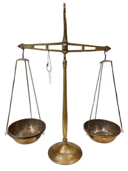 Foto de um(a) Antiga Balança de Precisão Mathias Hamacher, da categoria de Outros colecionáveis. Magnífica balança de pratos antiga, fabricada pela prestigiada marca alemã Mathias Hamacher, sediada em Solingen. Uma peça... Vendido no marketplace Trésors.