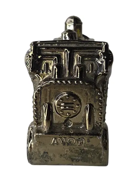 Foto de um(a) Perfume Avon Golden Rocket Vintage, da categoria de Outros colecionáveis. Perfume Avon Golden Rocket Colecionável. Mostrado de uma perspectiva diferente. Vendido no marketplace Trésors.