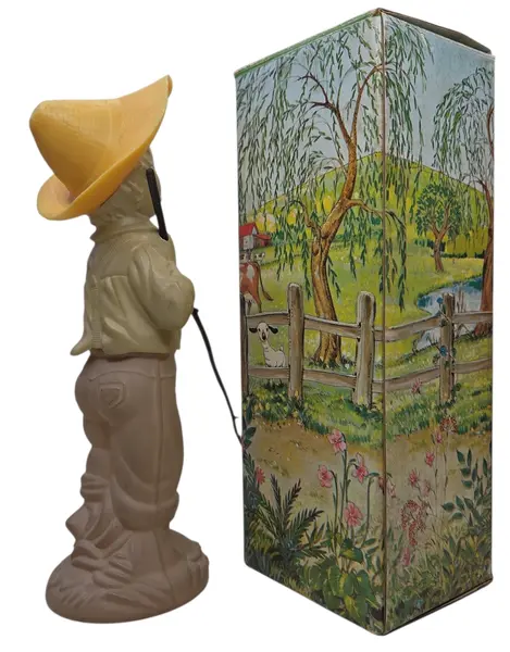 Foto de um(a) Perfume Avon Menino Pescador Vintage, da categoria de Outros colecionáveis. Perfume Avon Menino Pescador Vintage. Mostrado de uma perspectiva diferente. Vendido no marketplace Trésors.