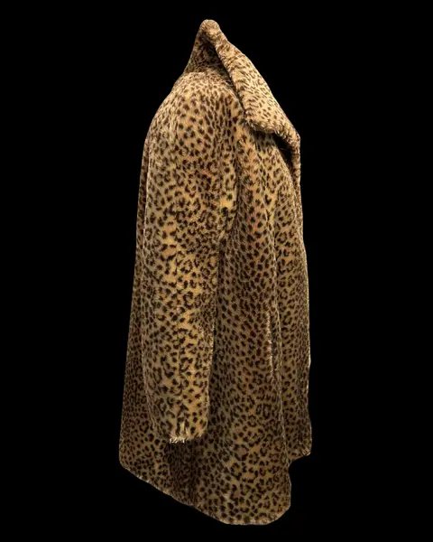 Foto de um(a) Casaco Vintage em Pelúcia Animal Print, da categoria de Casacos. INCRÍVEL casaco VINTAGE, pelúcia acrílica impecável, importado EUA, possui bolsos com acabamento em couro, modelagem... Mostrado de uma perspectiva diferente. Vendido no marketplace Trésors.