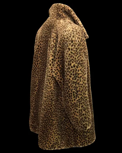 Foto de um(a) Casaco Vintage em Pelúcia Animal Print, da categoria de Casacos. INCRÍVEL casaco VINTAGE, pelúcia acrílica impecável, importado EUA, possui bolsos com acabamento em couro, modelagem... Mostrado de uma perspectiva diferente. Vendido no marketplace Trésors.
