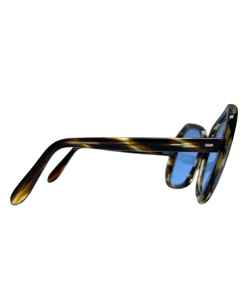 Foto de um(a) Óculos Vintage Novo Montclair Havana, da categoria de Óculos. Óculos VINTAGE Montclair, armação em acetato na cor padrão havana, semi transparência, lentes claras/média azulada. Seu... Mostrado de uma perspectiva diferente. Vendido no marketplace Trésors.
