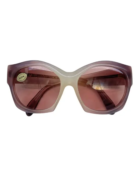 Foto de um(a) Óculos Vintage Novo Montclair Vogue, da categoria de Óculos. Óculos VINTAGE Montclair, modelo Vogue, Selected Frame, armação em acetato nas cores degrade lilás e gelo, semi... Vendido no marketplace Trésors.