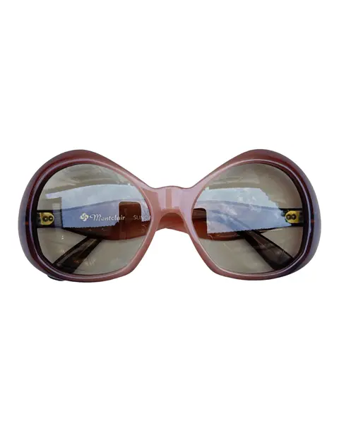 Foto de um(a) Óculos Vintage Novo Montclair Suncat, da categoria de Óculos. Óculos VINTAGE Montclair, modelo Suncat, Selected Frame, armação em acetato nas cores degrade marrom lilás , semi... Vendido no marketplace Trésors.