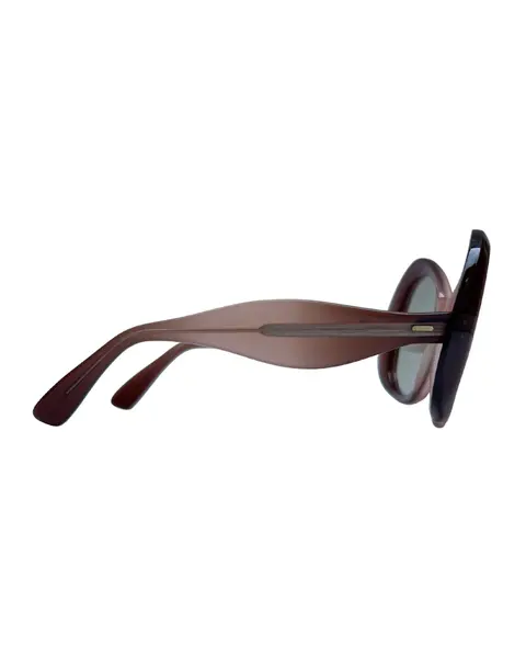 Foto de um(a) Óculos Vintage Novo Montclair Suncat, da categoria de Óculos. Óculos VINTAGE Montclair, modelo Suncat, Selected Frame, armação em acetato nas cores degrade marrom lilás , semi... Mostrado de uma perspectiva diferente. Vendido no marketplace Trésors.