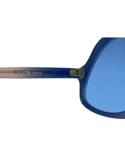 Foto de um(a) Óculos Vintage Novo Montclair Azul/Rosa, da categoria de Óculos. Óculos VINTAGE Montclair, Selected Frame, armação em acetato nas cores degrade azul e rosa, semi transparência, lentes... Mostrado de uma perspectiva diferente. Vendido no marketplace Trésors.