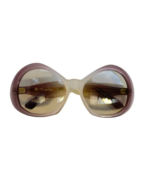 Foto de um(a) Óculos Vintage Novo Montclair Suncat, da categoria de Óculos. Óculos VINTAGE Montclair, modelo Suncat, Selected Frame, armação em acetato nas cores degrade lilás e gelo, semi... Vendido no marketplace Trésors.