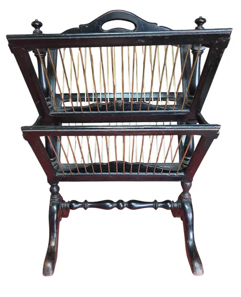 Foto de um(a) Raro Revisteiro Liceu de Artes e Ofícios, da categoria de Porta-Revistas. Excepcional revisteiro de chão, um exemplar legítimo da reconhecida mestria do Liceu de Artes e Ofícios de São Paulo. Esta... Mostrado de uma perspectiva diferente. Vendido no marketplace Trésors.