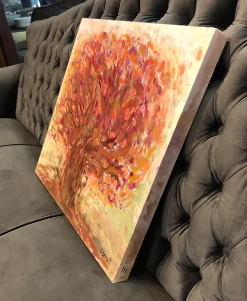 Foto de um(a) Andrea Prezutti - Portais, da categoria de Pinturas. Óleo sobre tela da grande artista paranaense Andrea Prezutti. Sem moldura. Mostrado de uma perspectiva diferente. Vendido no marketplace Trésors.