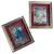 Foto de um(a) Par Mini Quadros Gravura Dama e Cavaleiro, da categoria de Molduras para quadros. par de mini quadrinhos VINTAGE, gravura um com dama e outro com cavaleiro, paspatour em camurça marsala e moldura em madeira... Vendido no marketplace Trésors.