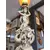 Foto de um(a) Escultura e luminária em pó de mármore representando Deusa mitológica, da categoria de Abajures. Escultura luminária em pó de mármore, representando Deusa mitológica. Mostrado de uma perspectiva diferente. Vendido no marketplace Trésors.