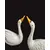 Foto de um(a) Par de Cisnes em Porcelana, da categoria de Modelos e estatuetas. Belíssimo par de cisnes em porcelana esmaltação fina de alta qualidade. Na cor branca e detalhes em preto e amarelo. Item... Mostrado de uma perspectiva diferente. Vendido no marketplace Trésors.